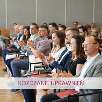 Uroczyste rozdanie uprawnień